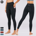 Sports Wear Set Non See Through Fitness Tights Tummy Control Custom Yoga Pants